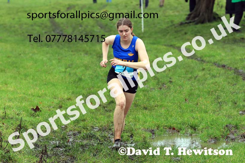 Womens under-17s and under-20s 2023 NECAA Cross Country Relays, Thornley Hall Farm, Peterlee, County Durham. Photo: David T. Hewitson/Sports for All Pics